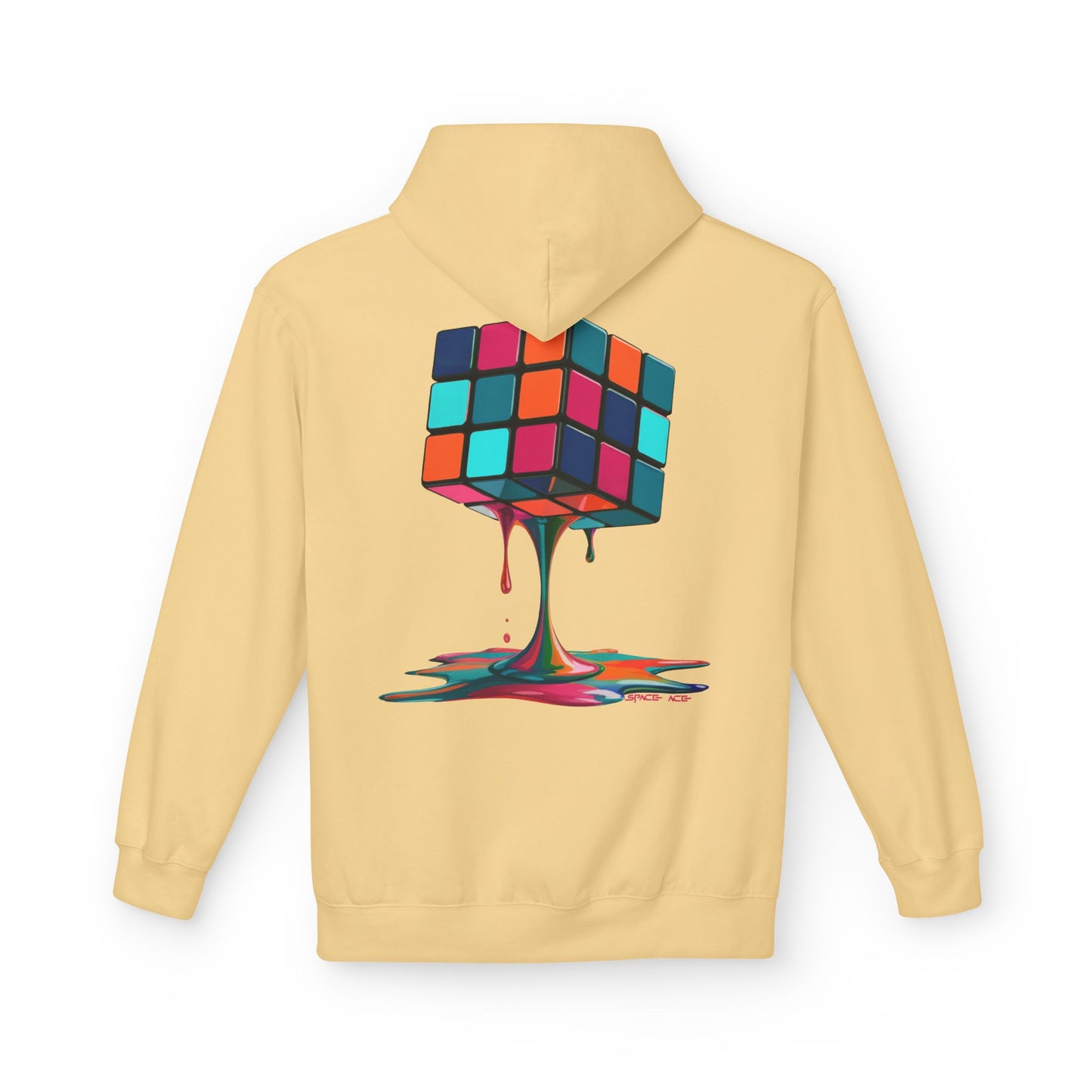 Dripping Puzzle Cube Hoodie