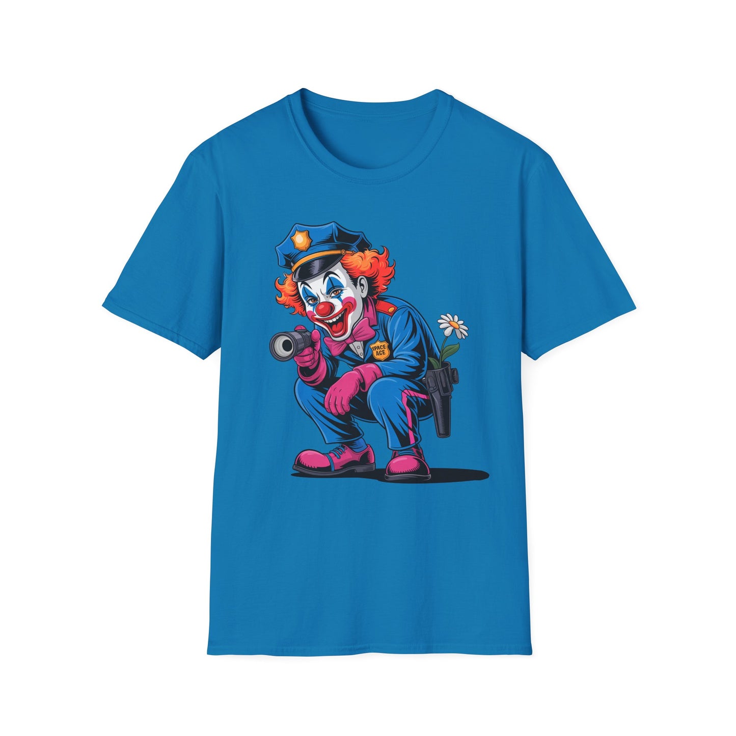 Clown Cop Graphic T-Shirt