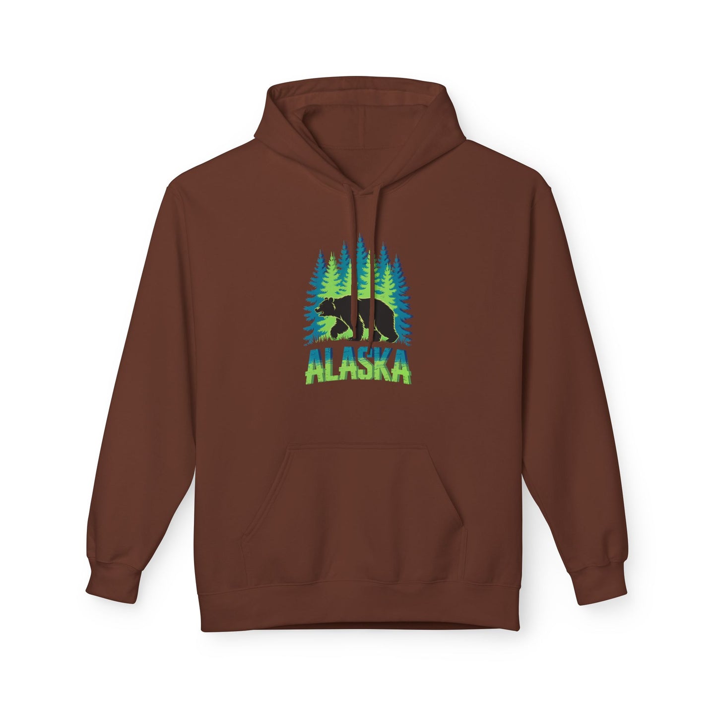 Alaska Bear Forest Hoodie