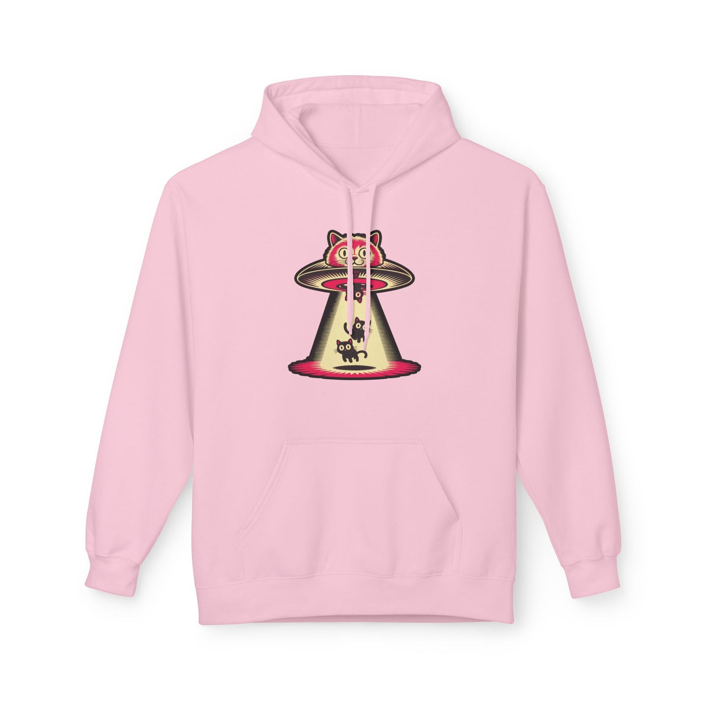 Cat UFO Hoodie — Abducted Kitties Graphic Hoodie