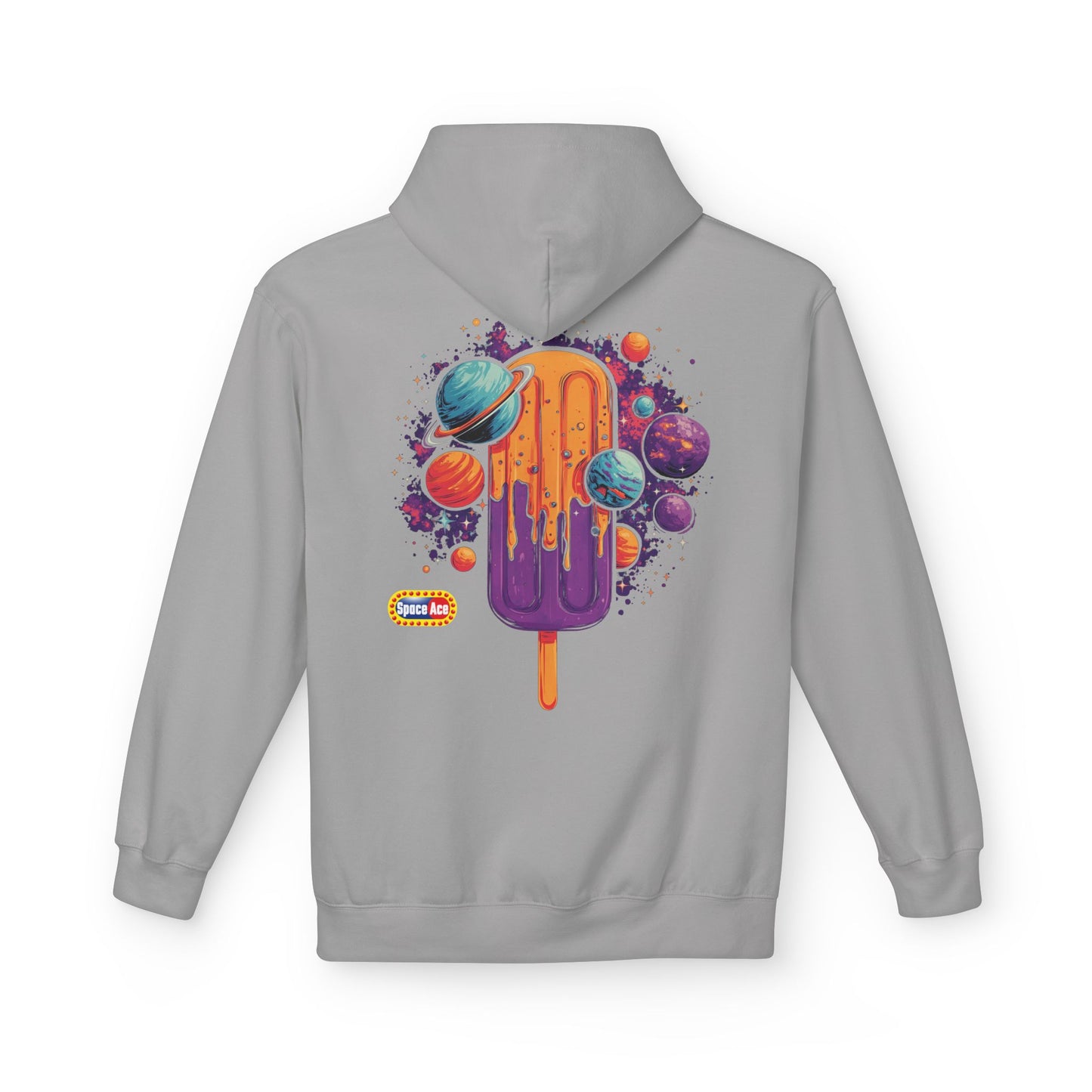 Cosmic Popsicle Hoodie — Space Graphic Sweatshirt