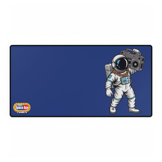 Astronaut with Boombox Desk Mat - Space Music Gaming Mousepad