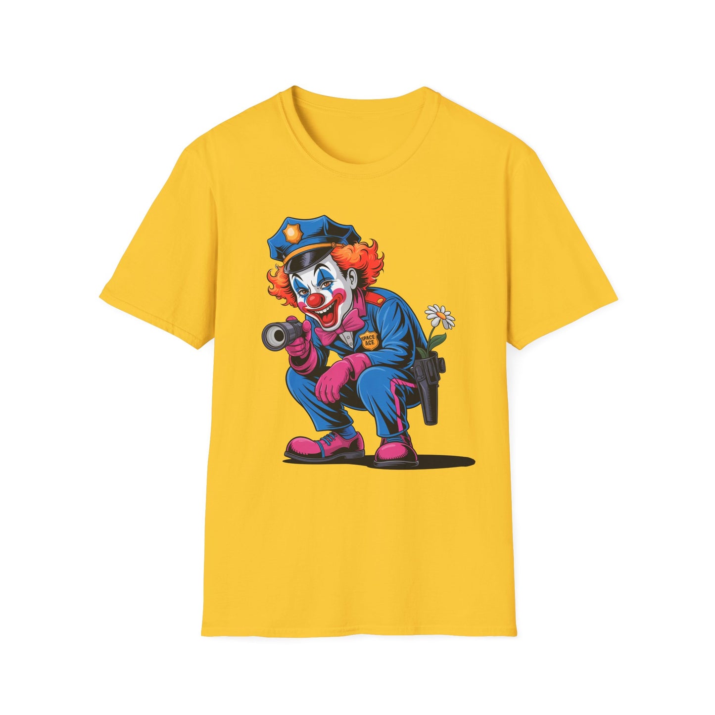 Clown Cop Graphic T-Shirt