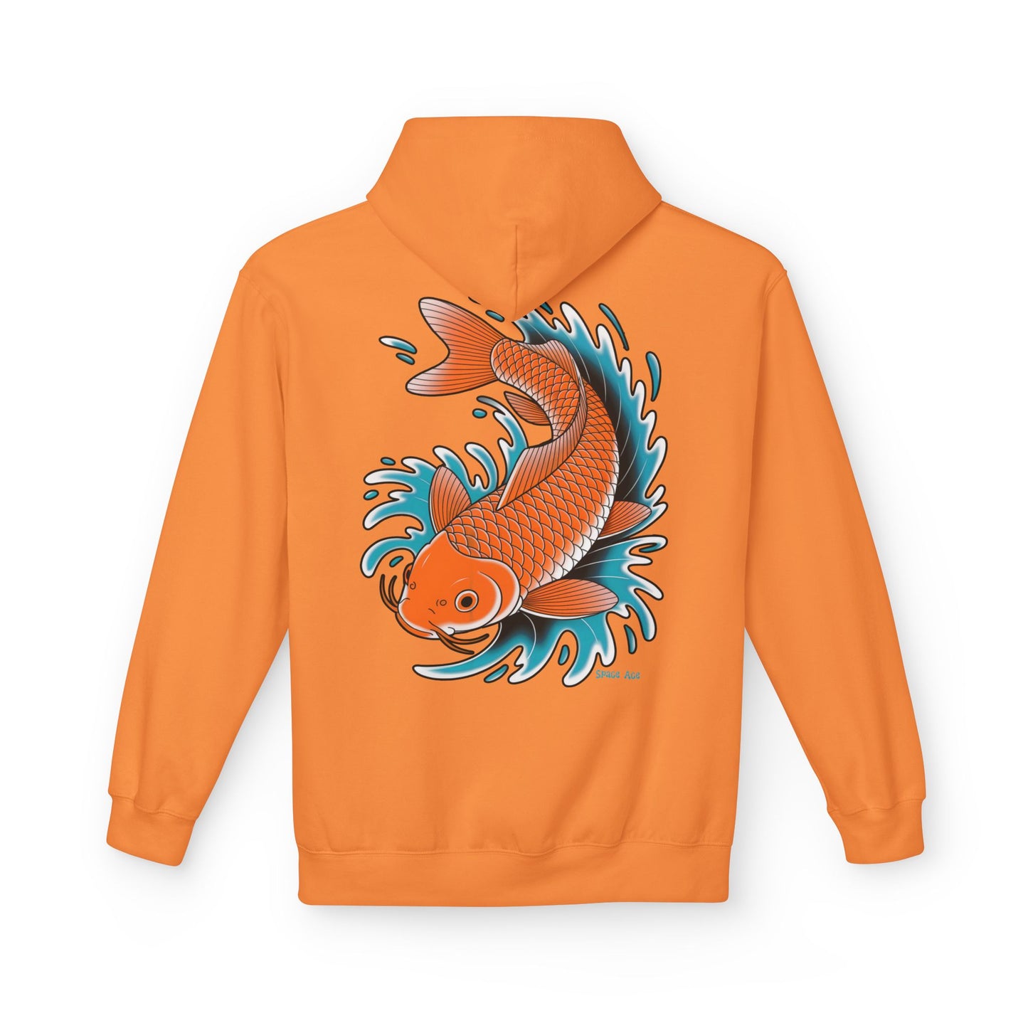 Koi Tattoo Hoodie — Japanese Koi Fish Graphic Pullover