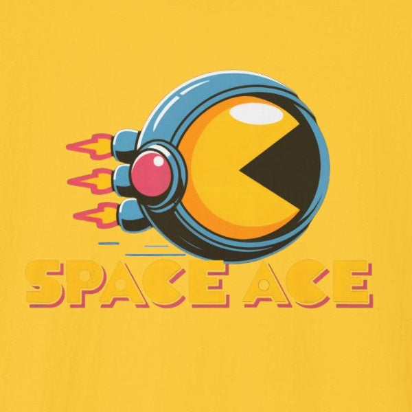 Space Ace T-Shirt  Retro Arcade Graphic Tee