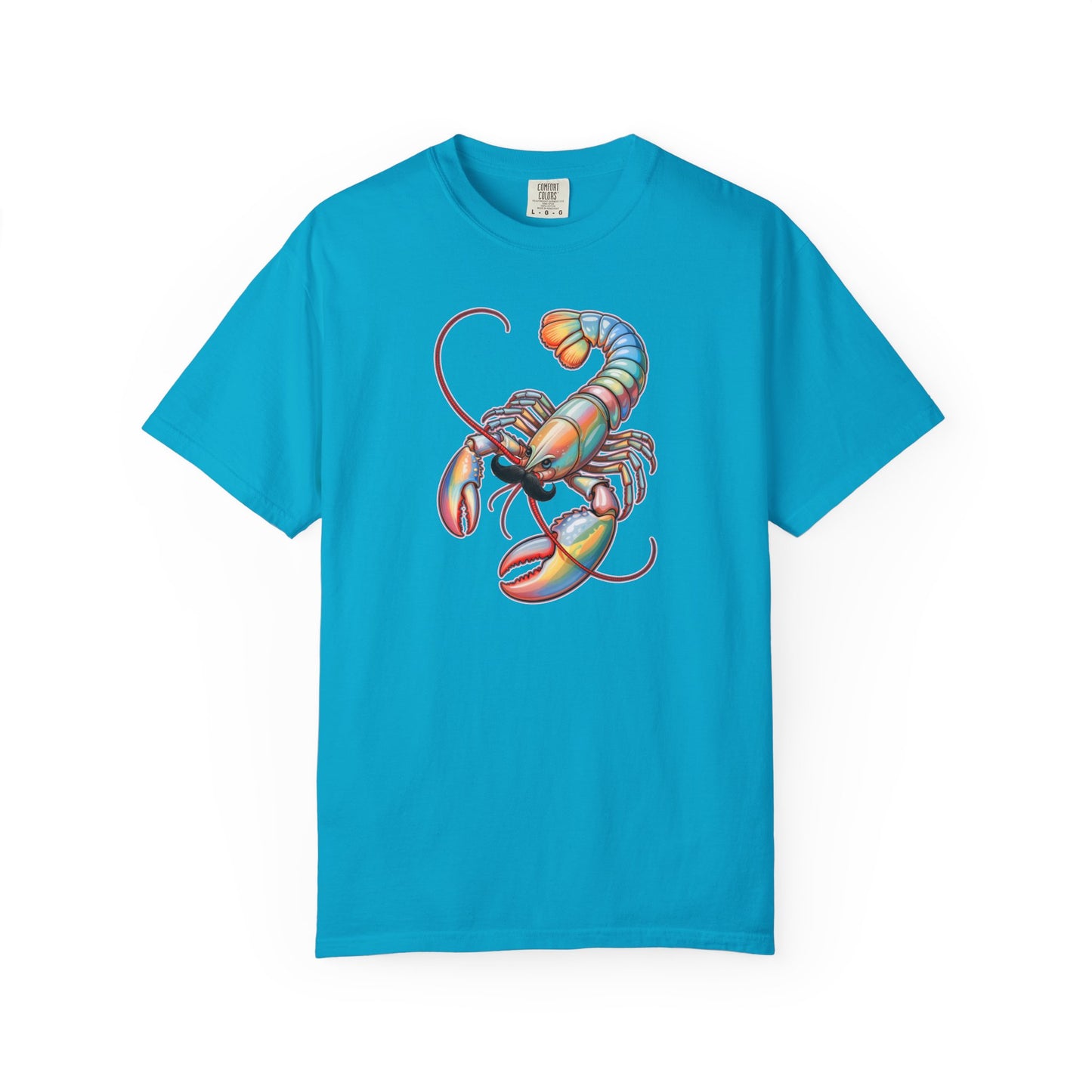 Cotton Candy Lobster Mania Graphic T-Shirt