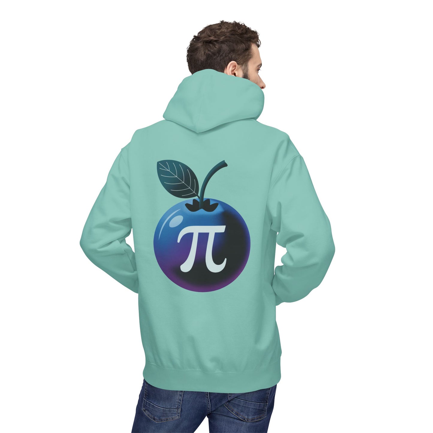 Blueberry Pi Hoodie — Sweatshirt for Pi Day