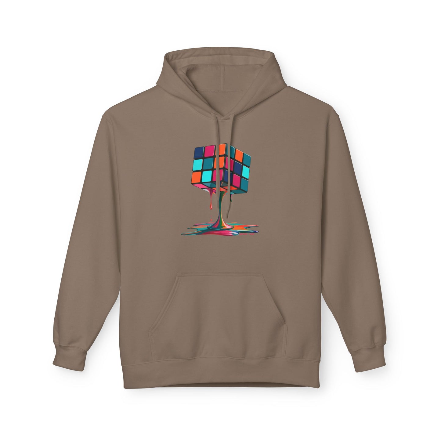 Dripping Puzzle Cube Hoodie