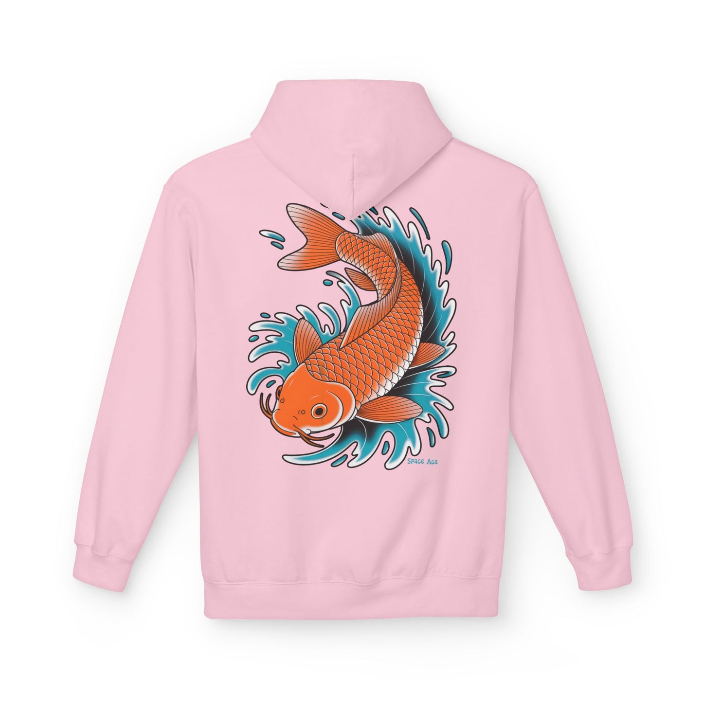 Koi Tattoo Hoodie — Japanese Koi Fish Graphic Pullover