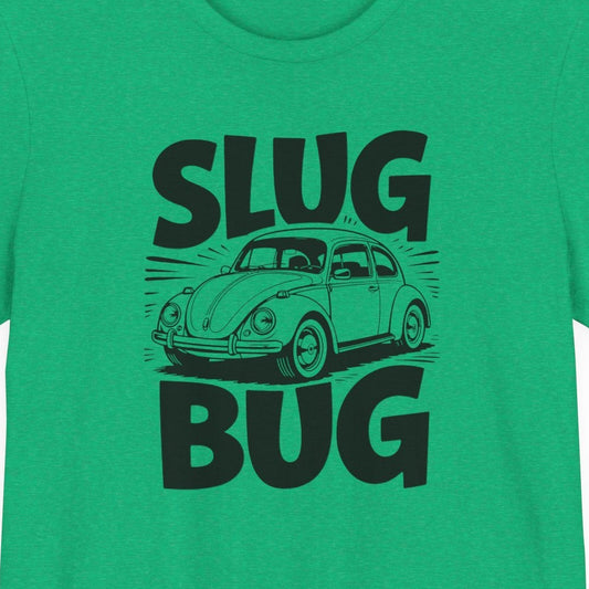 Slug Bug Tee - Fun Vintage Car Graphic, Perfect Gift for VW Lovers, Car Enthusiasts, Casual Wear, Summer Style