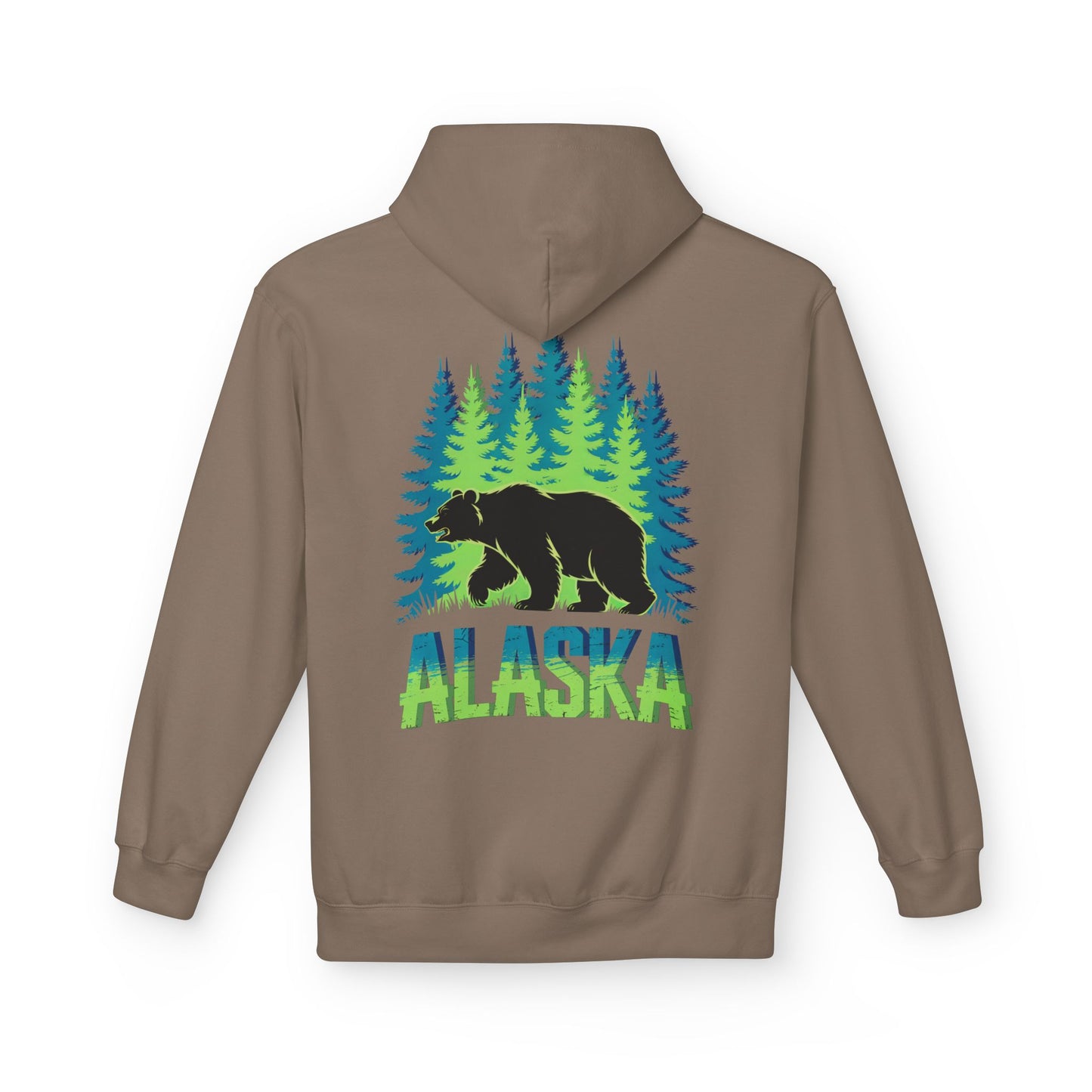 Alaska Bear Forest Hoodie