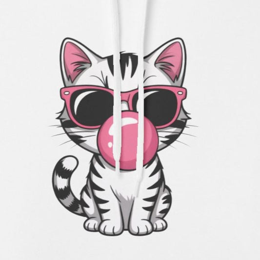 Bubble Gum Kitty Hoodie