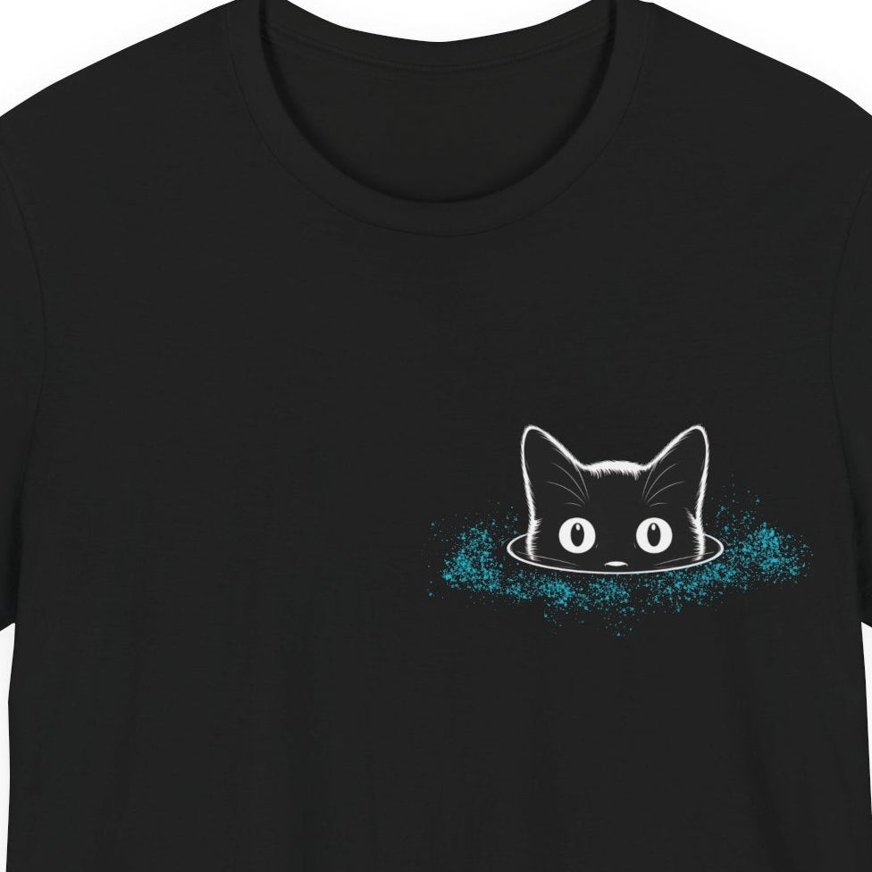 Space Cat T-Shirt, Animal Lover, Sci-fi, Ultra comfortable