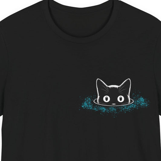 Space Cat T-Shirt, Animal Lover, Sci-fi, Ultra comfortable