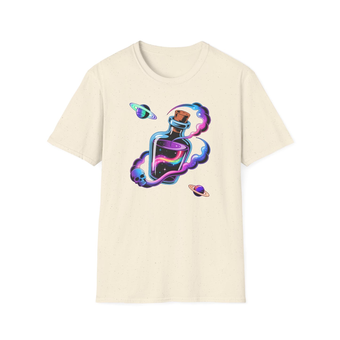 Galactic Potion T-Shirt, Cosmic Tee, Space Shirt, Gift for Astronomers, Science Lovers, Boho Style Apparel