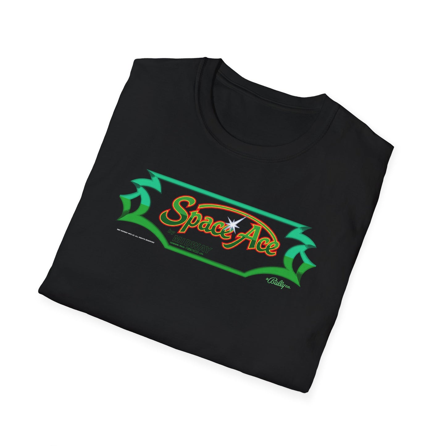 Space Ace Galaga T-Shirt Retro Arcade
