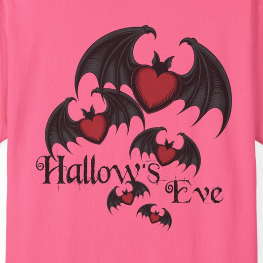 Soar into Spooky Season - Hallow's Eve Bat Heart Tee!