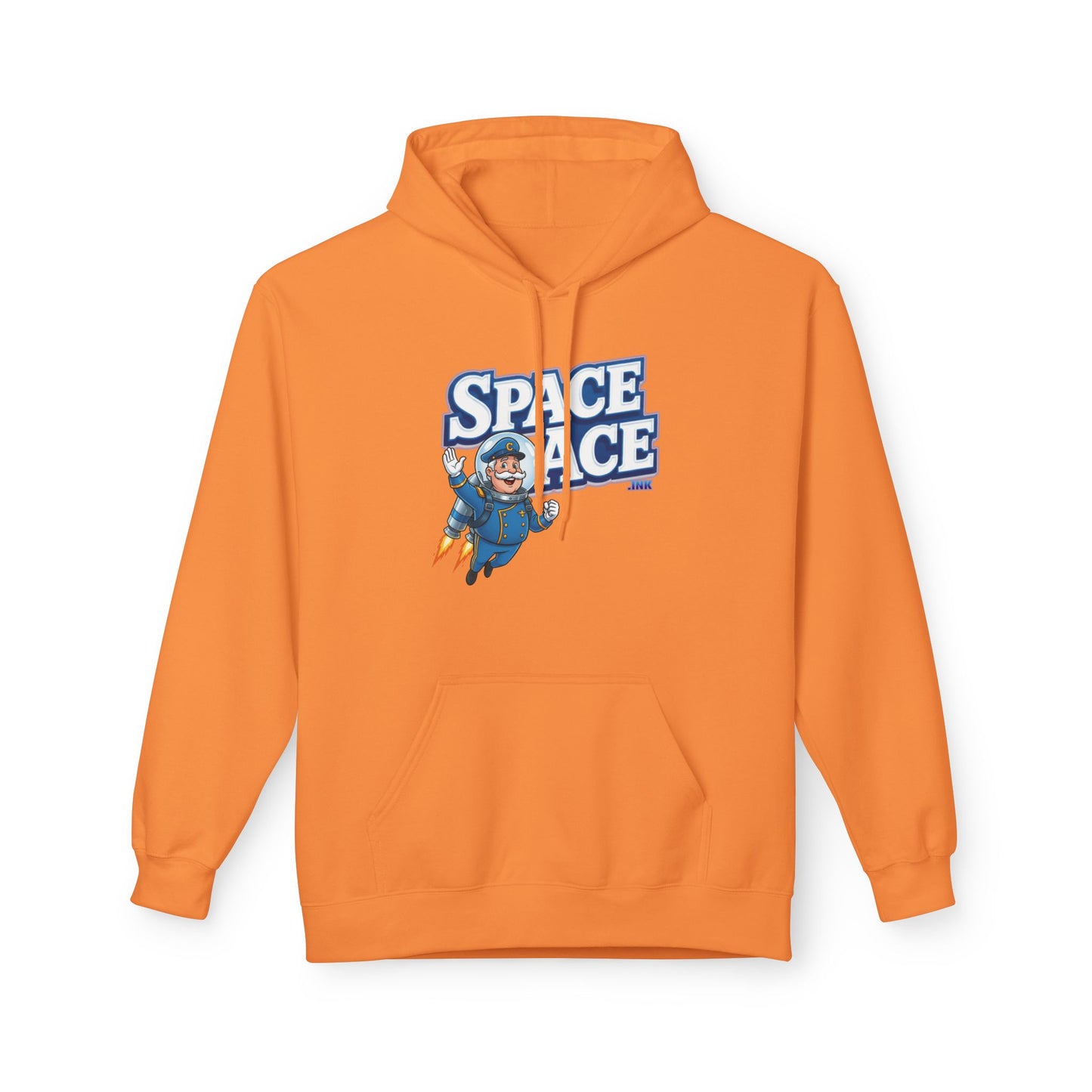 Space Ace Toucan Doug Hoodie — General Crunch Cartoon Pullover