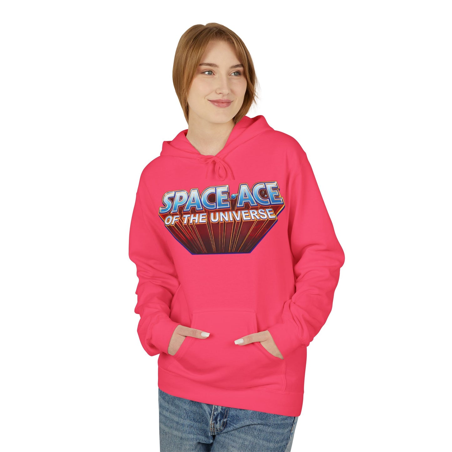 Darko Wizard Hoodie — 'Space Ace of the Universe' Retro Sci‑Fi Pullover