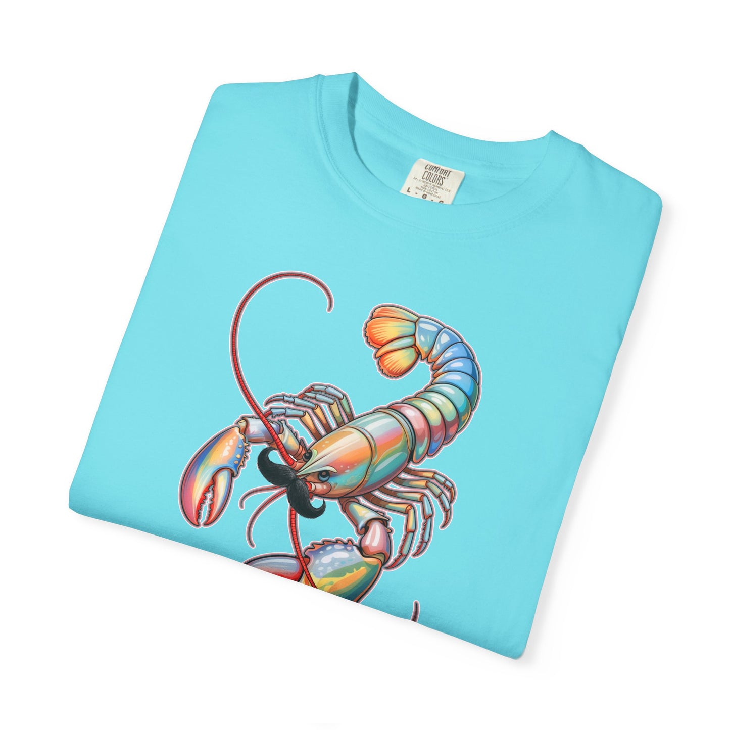 Cotton Candy Lobster Mania Graphic T-Shirt
