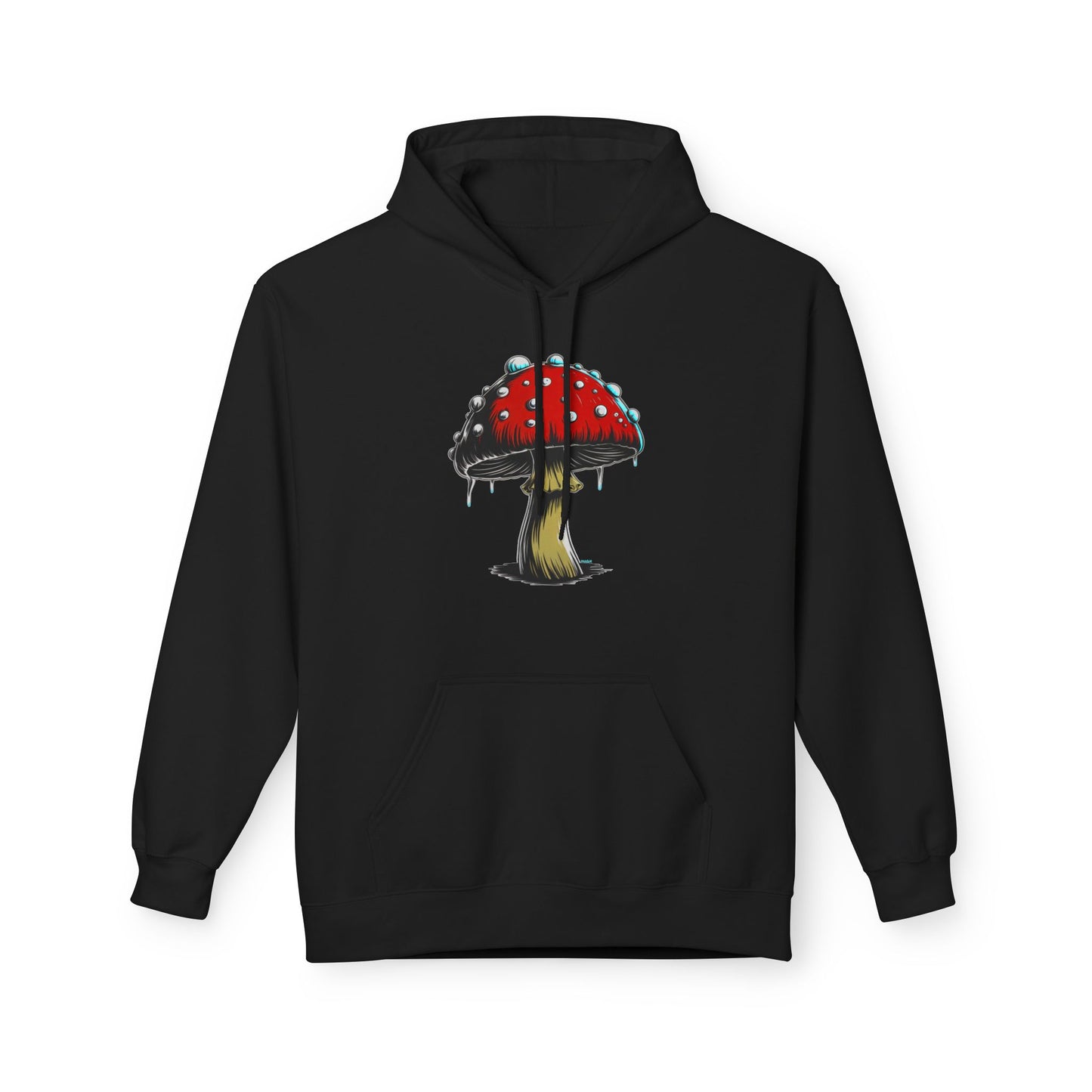 Mushroom Hoodie — Red Toadstool Graphic Pullover