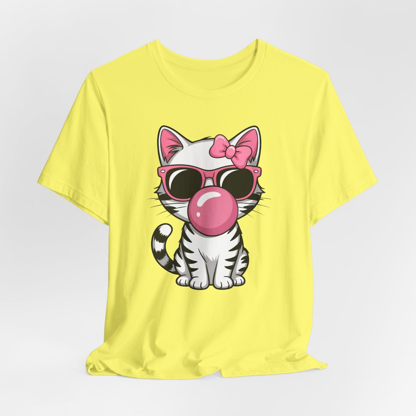 Bubble Gum Girl Kitty T-Shirt