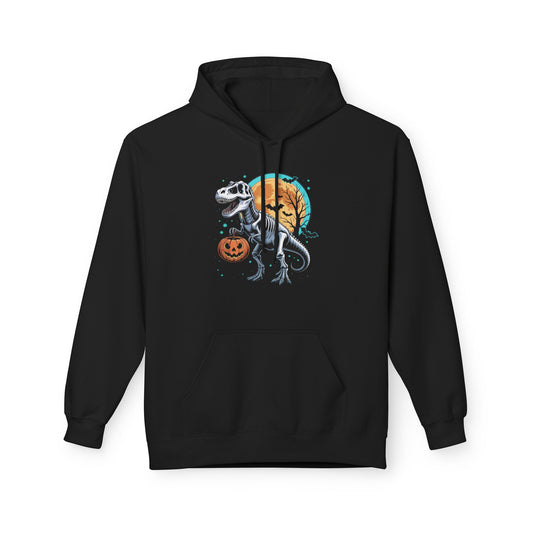 Halloween Dinosaur Hoodie, Spooky Hoodie, Unisex Graphic Hoodie, Trick-or-Treat T-Shirt