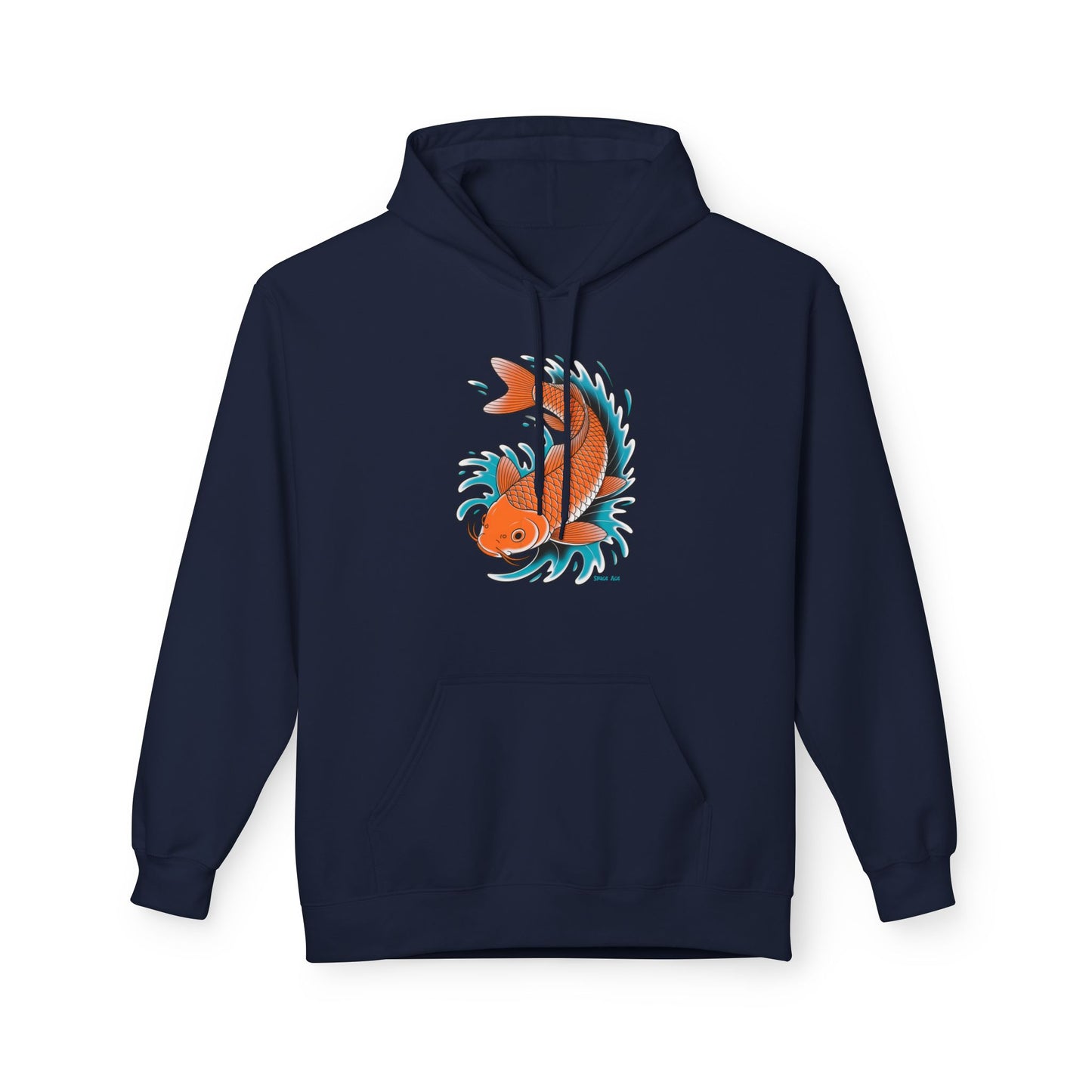 Koi Tattoo Hoodie — Japanese Koi Fish Graphic Pullover
