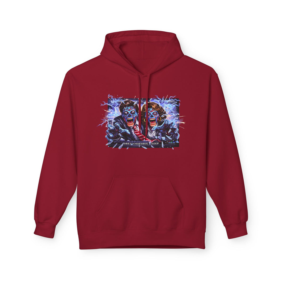 NASA Lies Hoodie — Conspiracy Graphic Pullover