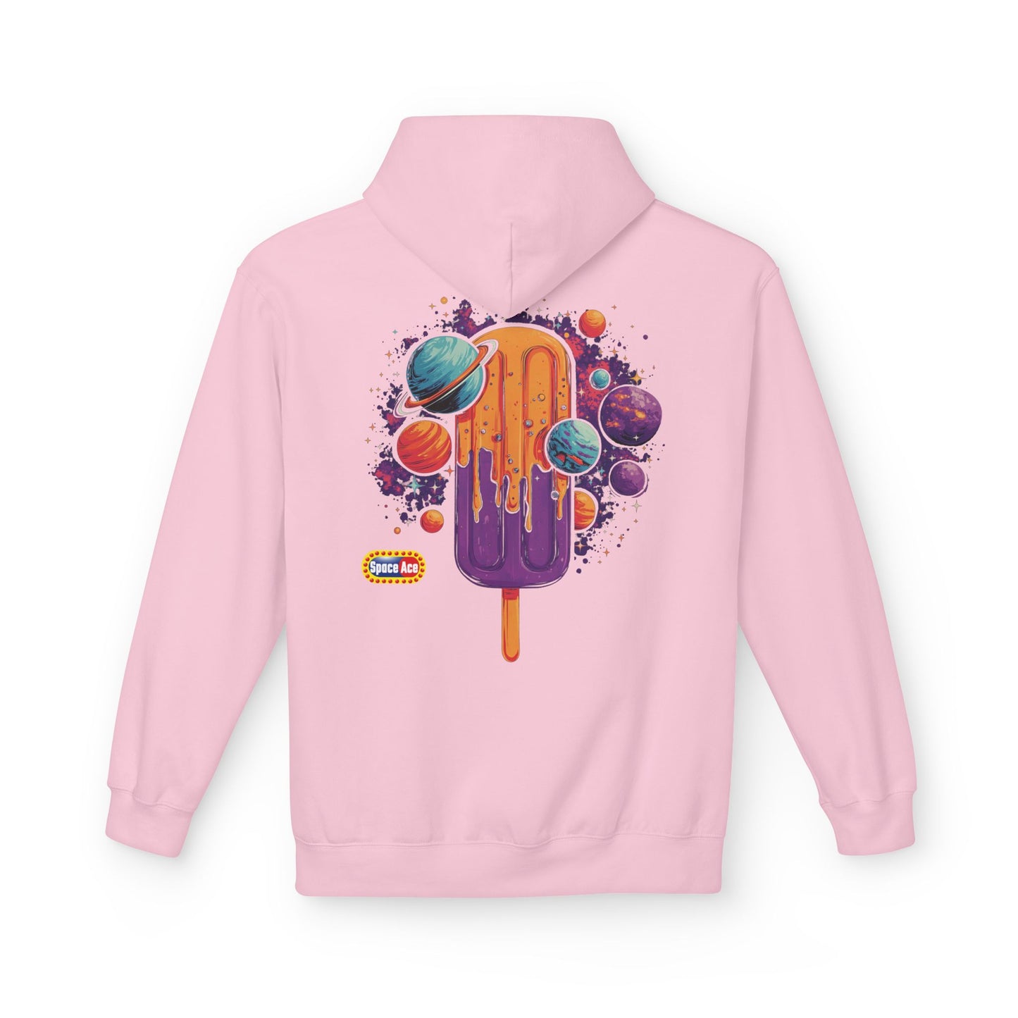 Cosmic Popsicle Hoodie — Space Graphic Sweatshirt