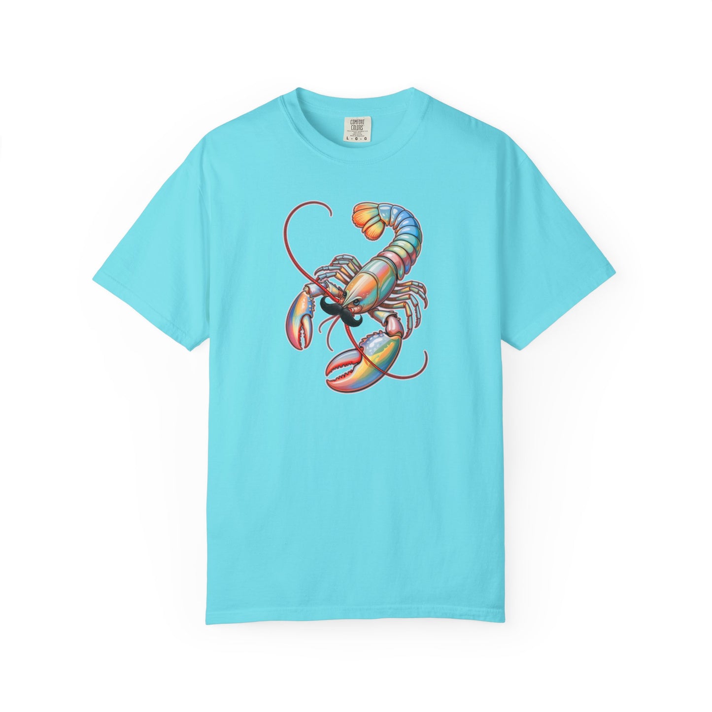 Cotton Candy Lobster Mania Graphic T-Shirt
