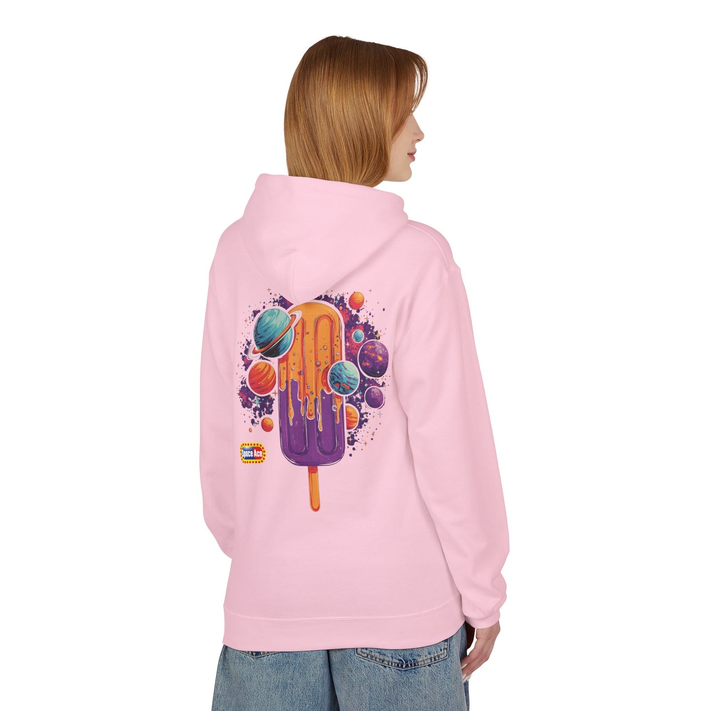 Cosmic Popsicle Hoodie — Space Graphic Sweatshirt