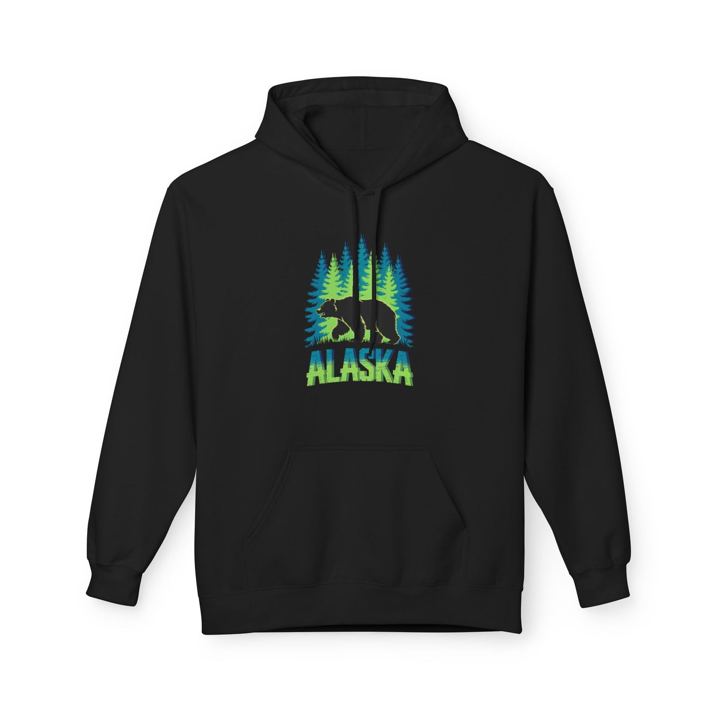 Alaska Bear Forest Hoodie