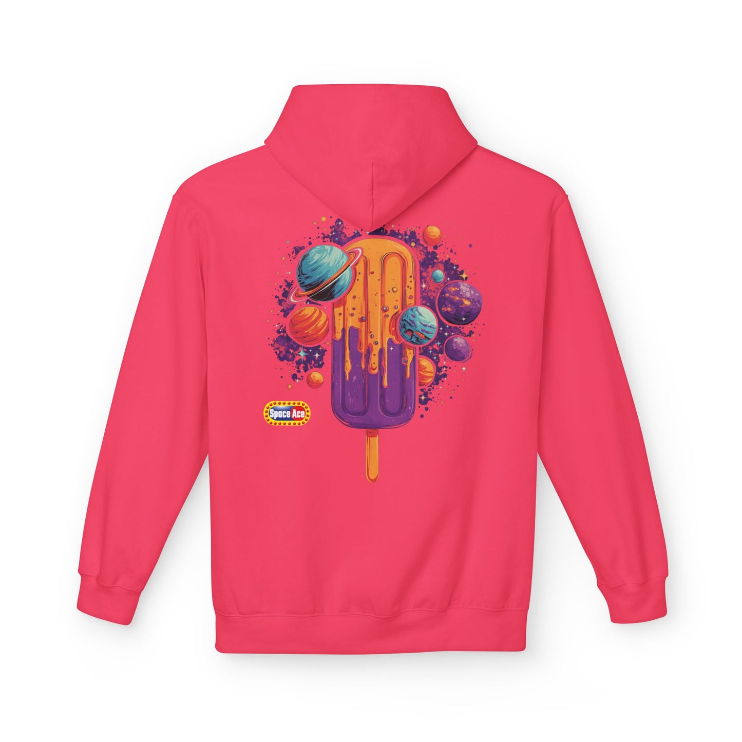 Cosmic Popsicle Hoodie — Space Graphic Sweatshirt