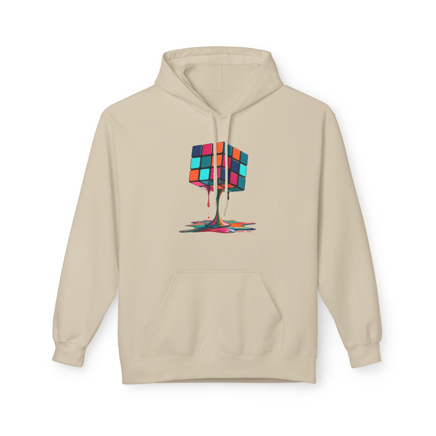 Dripping Puzzle Cube Hoodie
