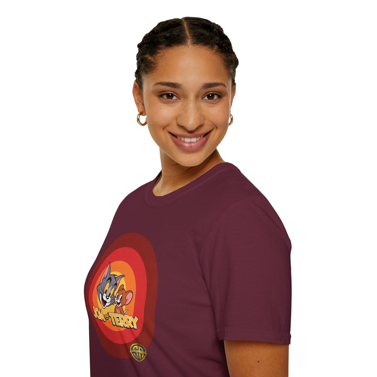 Jom and Terry Cartoon Shirt from Space Ace