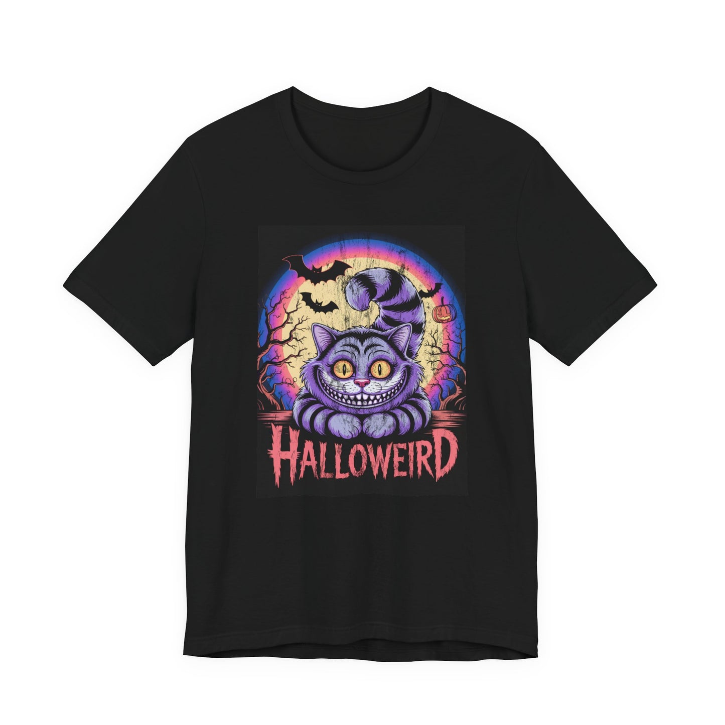 Cheshire Cat  T-Shirt, Alice in Wonderland Book, Halloween, Halloweird