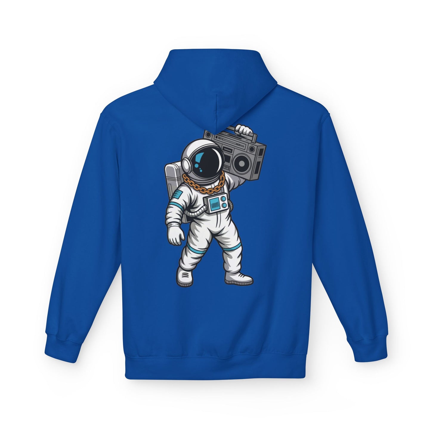 Astronaut Evolution Hoodie – Retro Space Explorer Graphic Hoodie