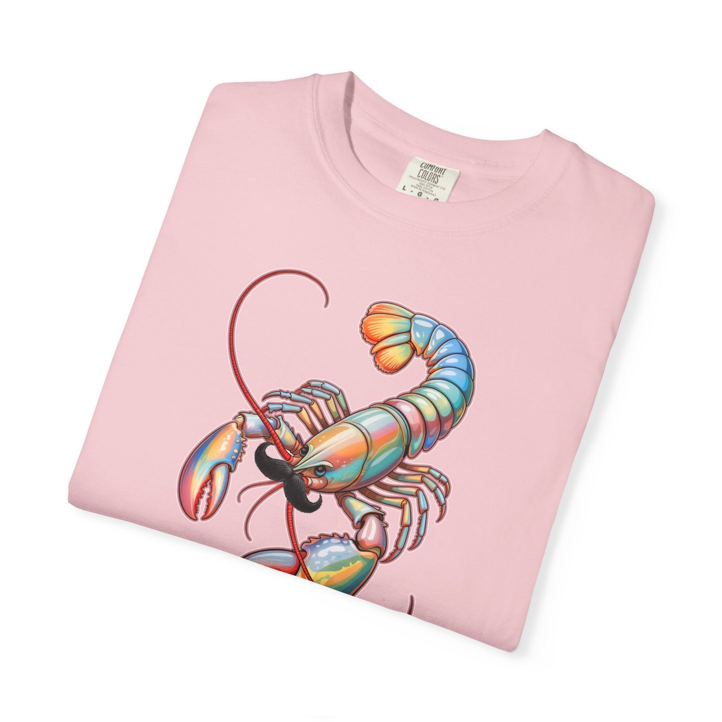 Cotton Candy Lobster Mania Graphic T-Shirt