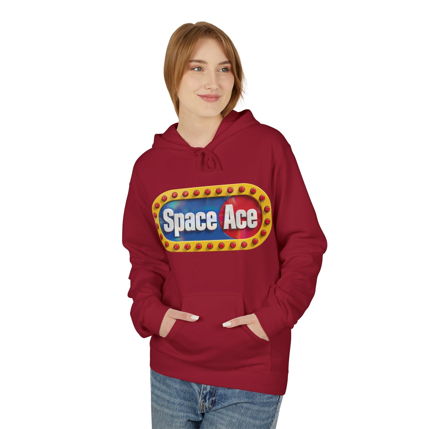 Space Ace-sicle Hoodie - Rocket Pop Ice Lolly Logo