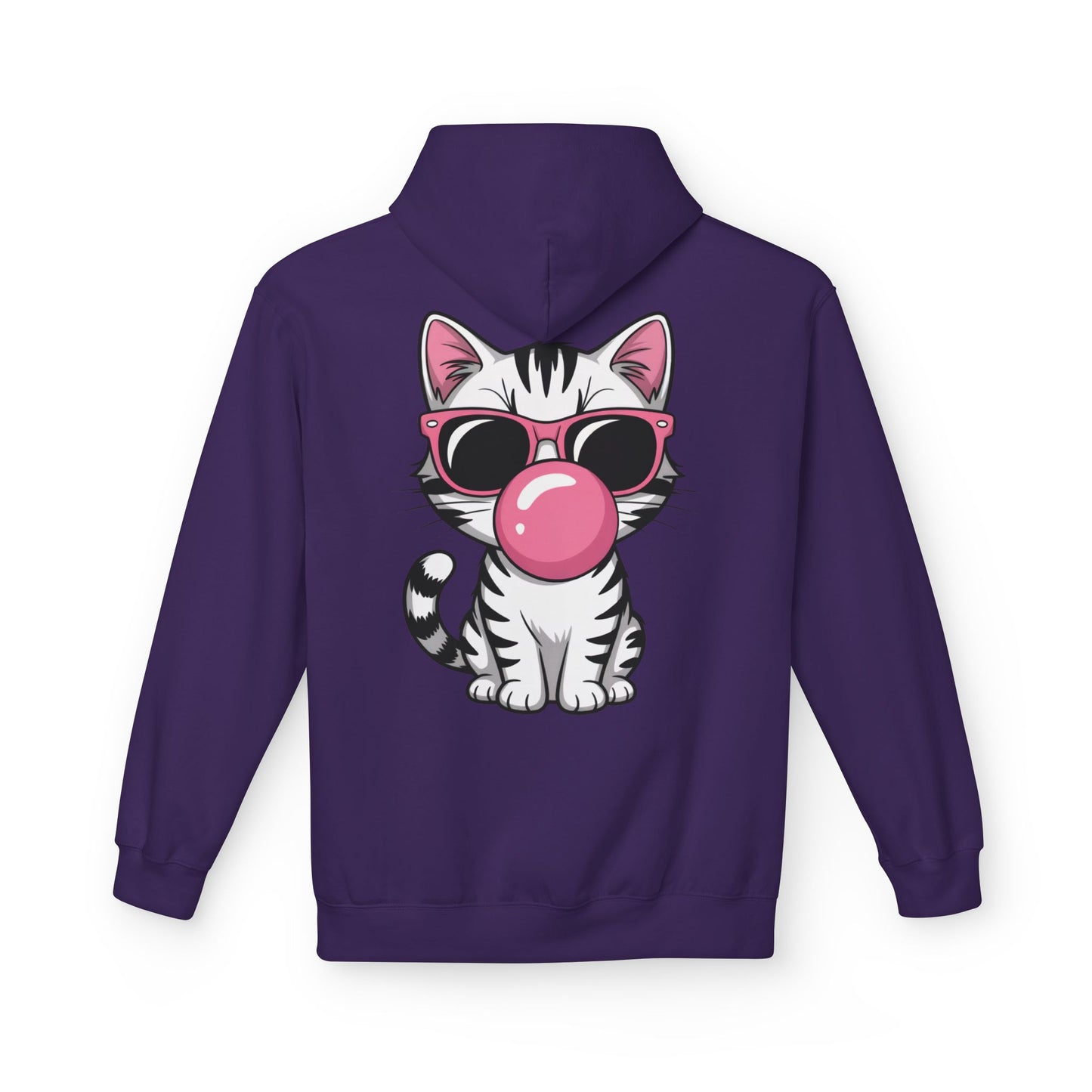 Bubblegum Kitty Hoodie — Cool Cat Sweatshirt