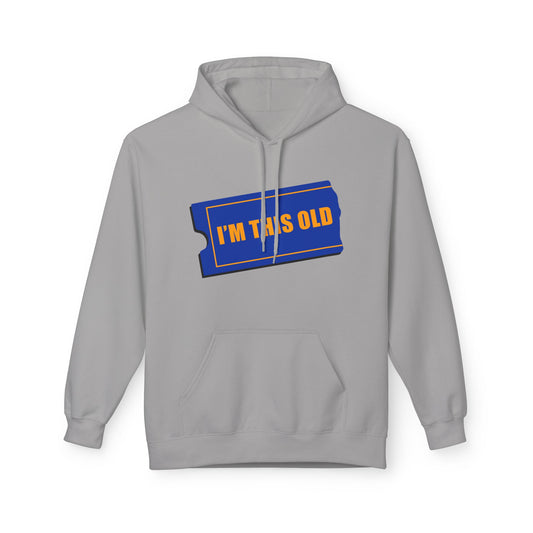 I'm This Old Blockbusters Hoodie, Funny Gift, Unisex Hoodie, Soft Fleece, Casual Wear, Celebratory Apparel