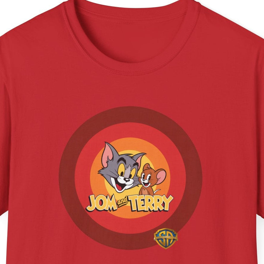 Jom and Terry Cartoon Shirt from Space Ace