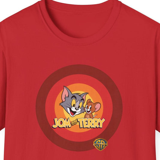 Jom and Terry Cartoon Shirt from Space Ace