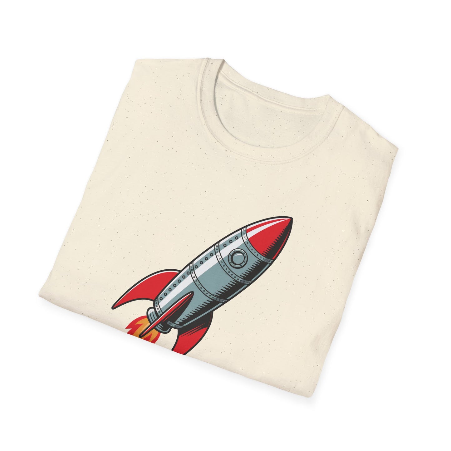 Rocket Graphic T-Shirt Retro Space Rocket Shirt