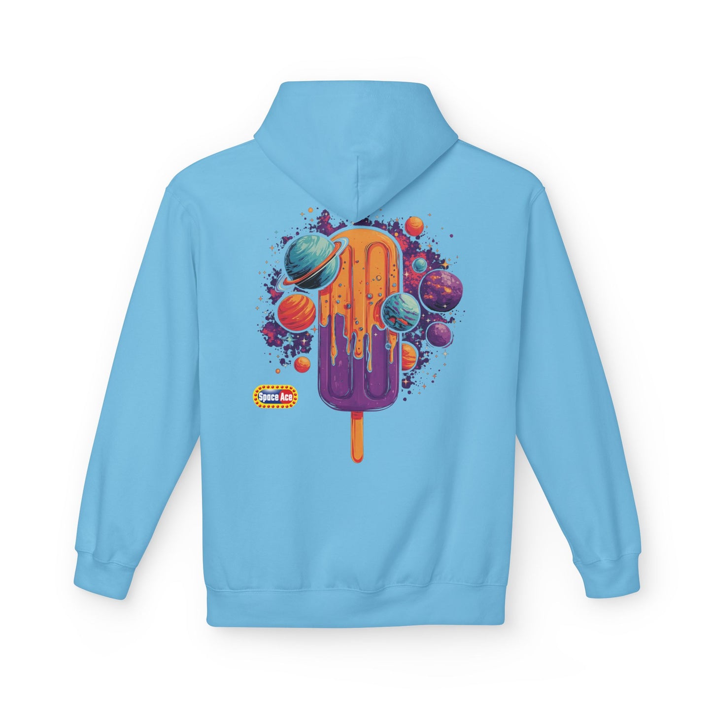 Cosmic Popsicle Hoodie — Space Graphic Sweatshirt