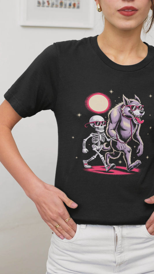 Taking Woofy for a Walk T-Shirt